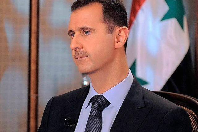 Syriens Prsident warnt Westen vor Einmischung