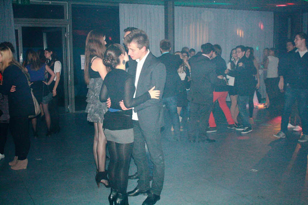 Die Jugend feierte  mit DJ Andy Deluxe im Dancefloor.