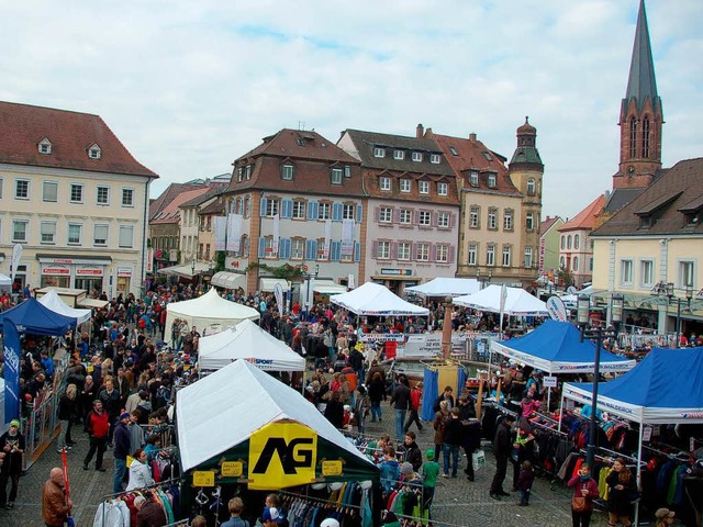 Emmendinger Marktplatz als Einkaufsparadies  | Foto: hans-jrgen trul