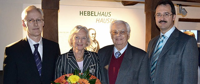 Neuer Ehrenvorsitzender des Geschichts... Hausens Brgermeister Martin Bhler.   | Foto: Paul Berger