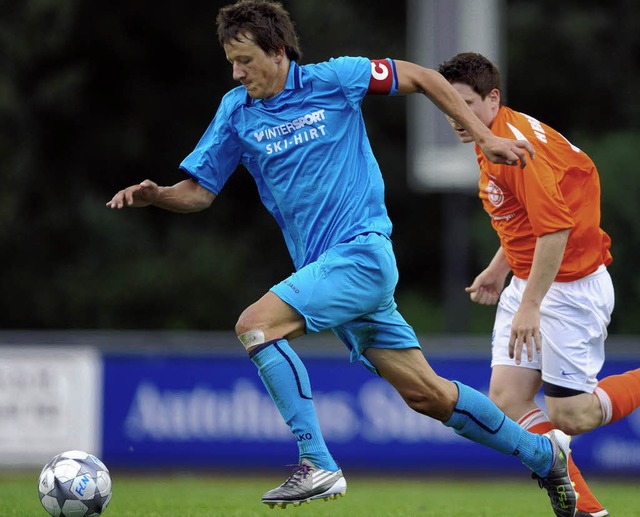 Alexander Ambs hat seinen Wert fr den... das goldene Tor zum 1:0 in Stockach.   | Foto: Patrick Seeger (A)