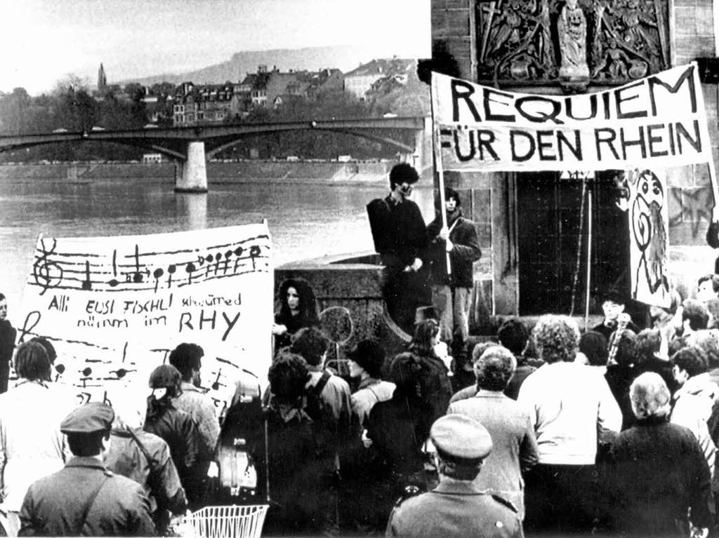 Requiem fr den Rhein: Die Sandoz-Katastrophe brachte viele Menschen dazu, gegen die Chemieindustrie auf die Barrikaden zu gehen...