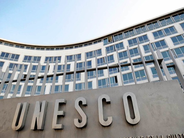 Das Hauptquartier der Unesco in Paris  | Foto: dpa