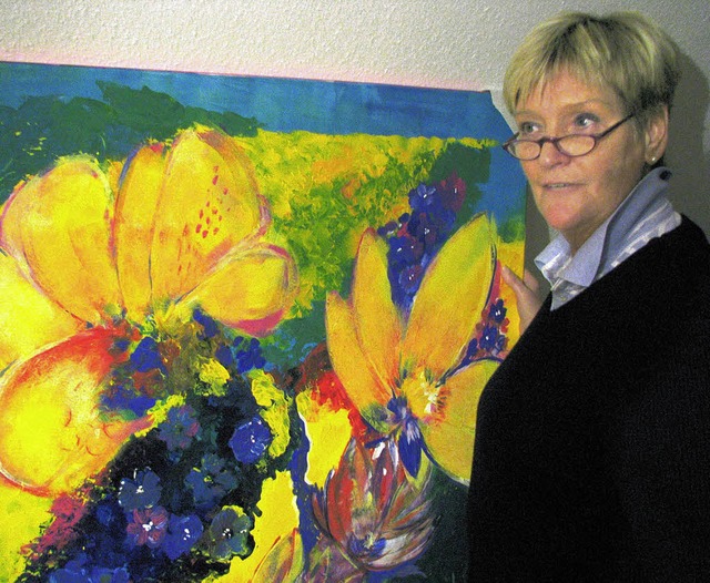 Stellt in der Talvogtei in Kirchzarten aus: Elisabeth Weise   | Foto: M. Rombach