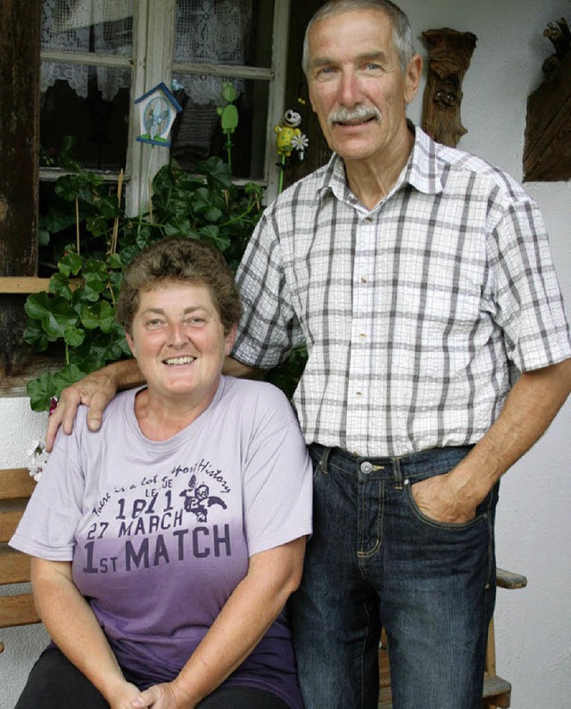 Paulina und Andreas Dahlem  | Foto: Michael Saurer