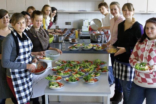 Alle sorgten fr ein sehr leckeres Essen