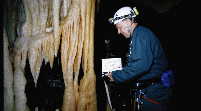 Werner Herzog bei den Dreharbeiten   | Foto: dpa