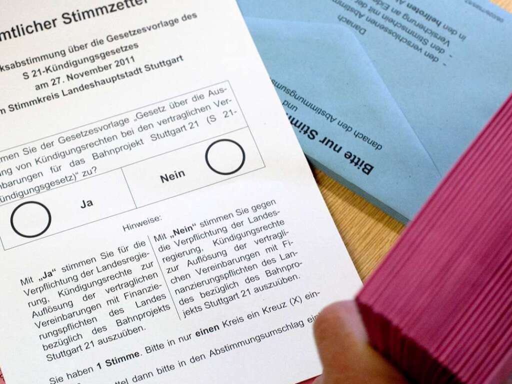 Landesregierung veröffentlicht Webseite zu S21Volksentscheid Südwest