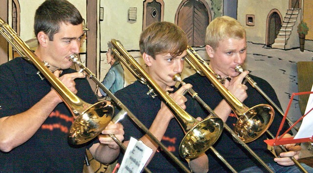 Konzentration war beim Konzert in  Burkheim gefragt.  | Foto: herbert trogus