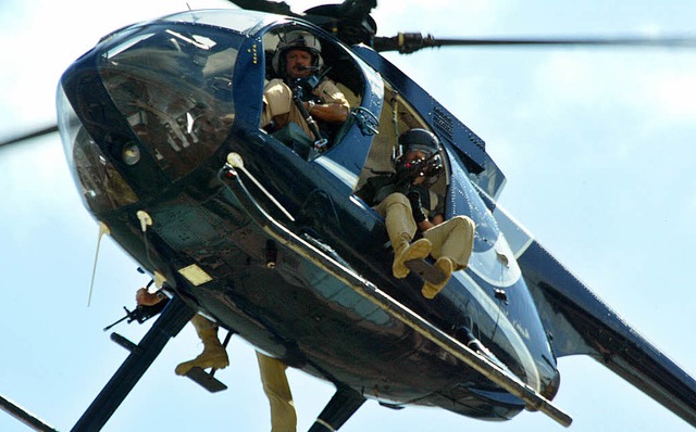 Bezahlter Heroismus heute: private US-Sicherheitskrfte im Irak   | Foto: afp