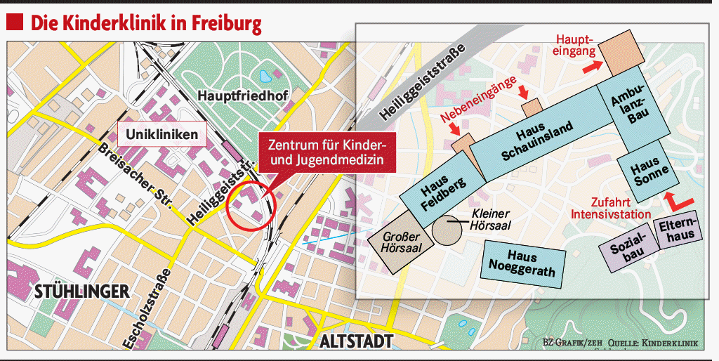 UniKinderklinik Es fehlen Geld und Betten  Freiburg  Badische Zeitung