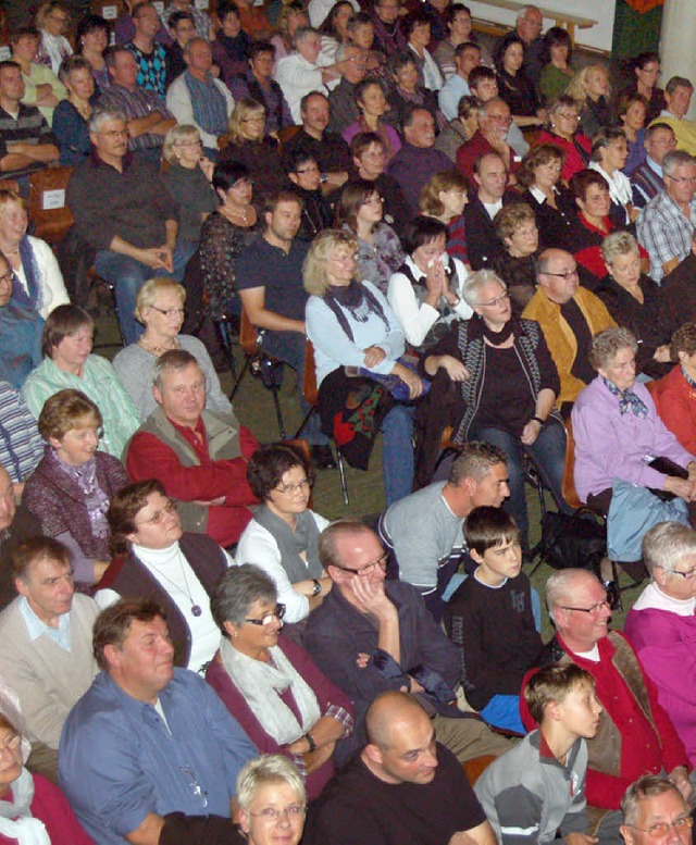 Ein volles Haus ist in Eichsel garanti...nn die Theatergruppe Kultimo auftritt.  | Foto: Petra Wunderle