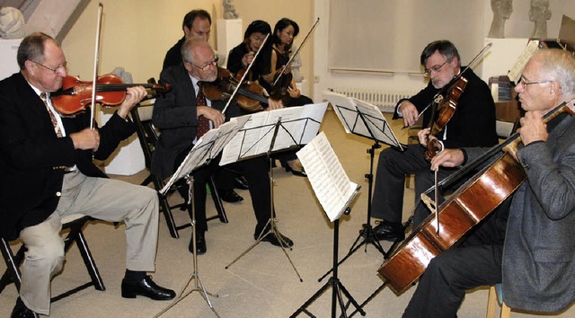 Peter Pachaly, Adrain Hauptmann, Gerha...die musikalische Umsetzung Beethovens.  | Foto: Margrit Matyscak