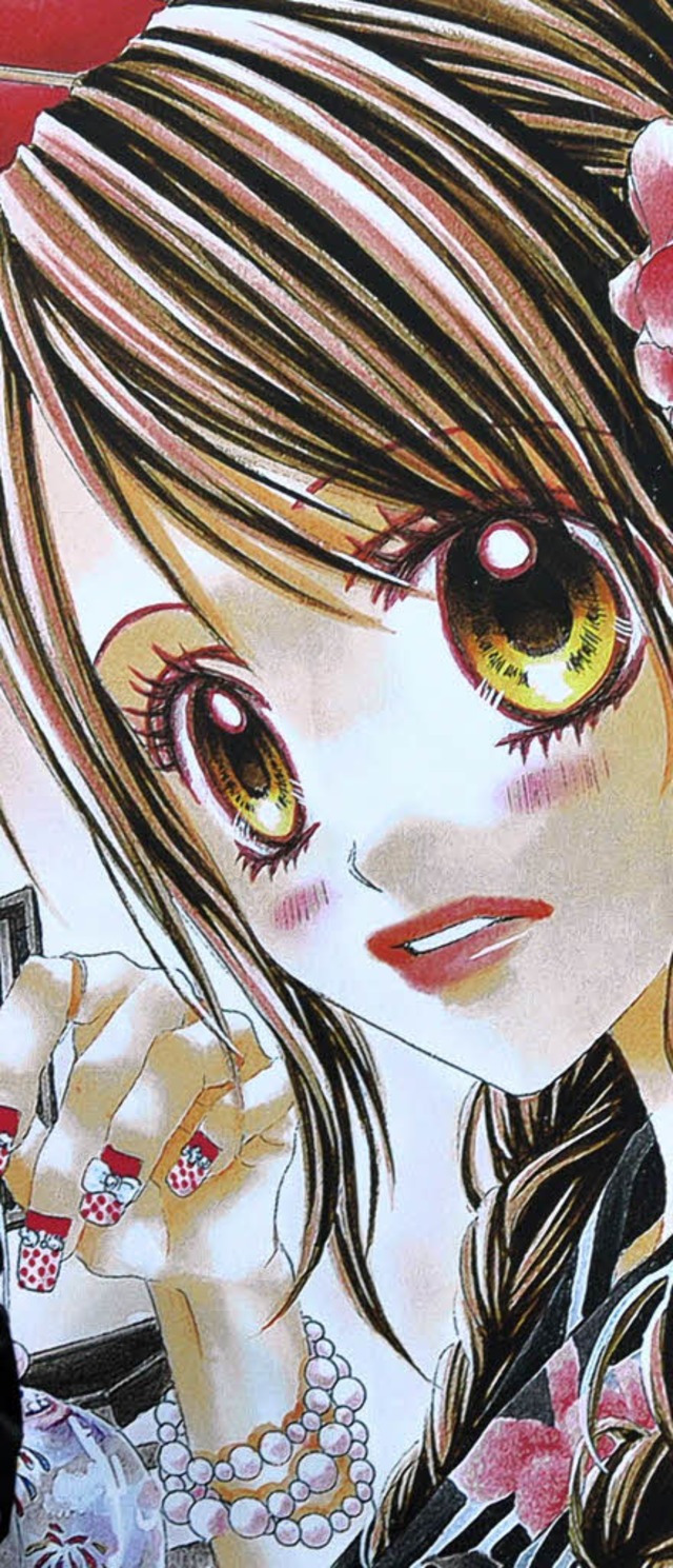 Riesige Augen: Mdchen in einem Manga   | Foto: dpa