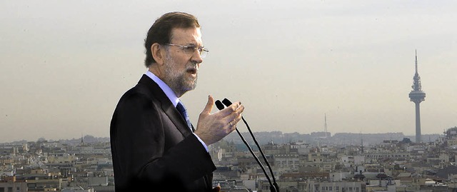 Mglicherweise der neue starke Mann in Spanien: Mariano Rajoy  | Foto: dpa