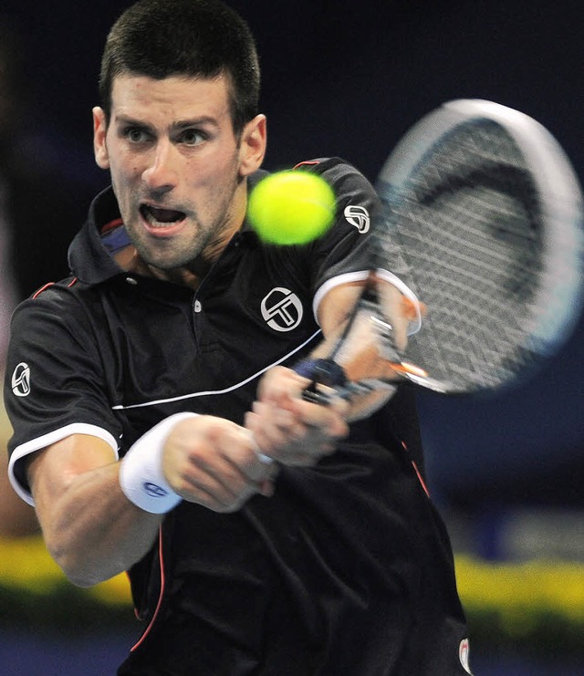 Das Ziel nie aus den Augen verlieren: Novak Djokovic  | Foto: schn