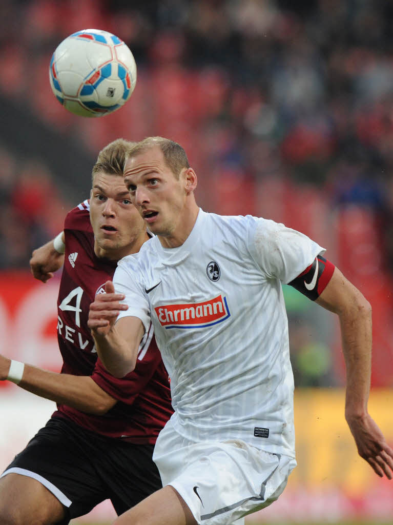 Oliver Barth (rechts) zeigte in Nrnberg ein starkes Spiel