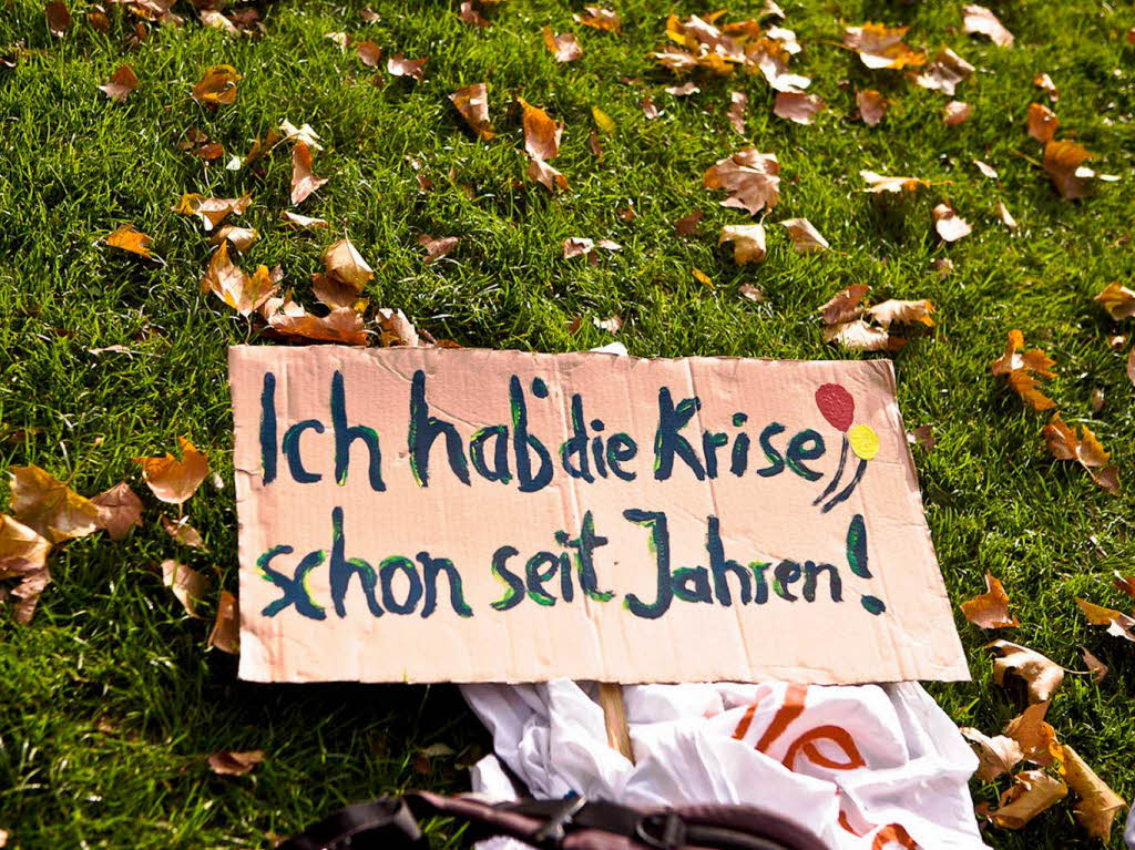 Demo gegen den G20-Gipfel in Freiburg.