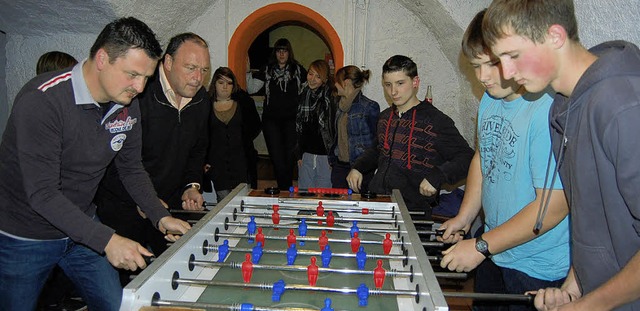 Hochkonzentriert spielte das Rathauste...ch eine 19:12-Niederlage hinnehmen.     | Foto: melanie dramac