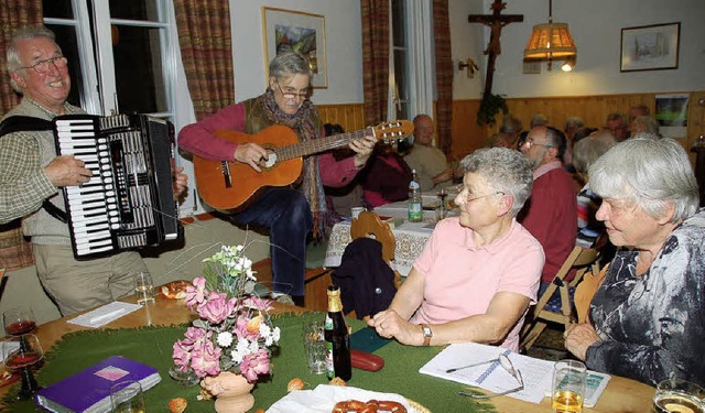 Im Schwarzwaldverein wird  traditionelles Liedgut gepflegt  | Foto: Andrea Steinhart 