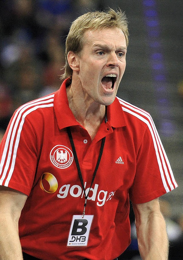 Drei Spiele, drei Niederlagen: Martin ...r, der Bundestrainer aus Schutterwald   | Foto: DPA