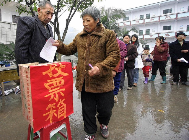 Wahlen in China  | Foto: AFP ImageForum
