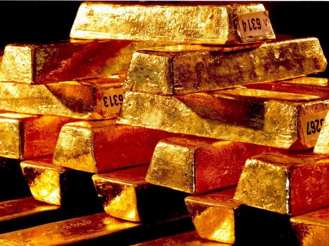 Sollen fr die Eurorettung auch die de... Gold- und Whrungsreserven herhalten?  | Foto: dpa