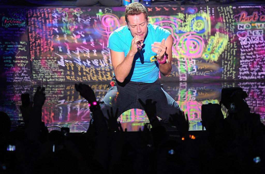 Chris Martin von Coldplay