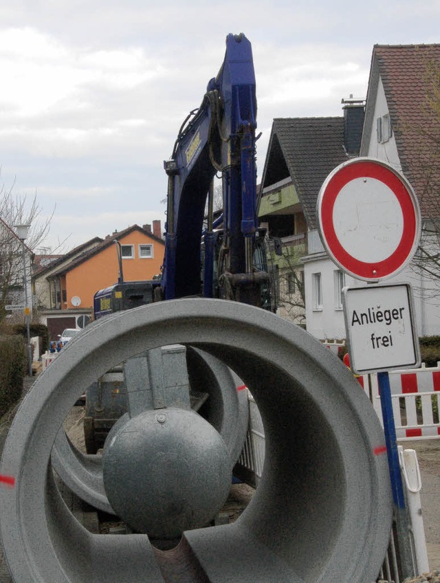 Die Gemeinde Gundelfingen hatte auch d...lsysteme frs Regenwasser investiert.   | Foto: Frank Kiefer