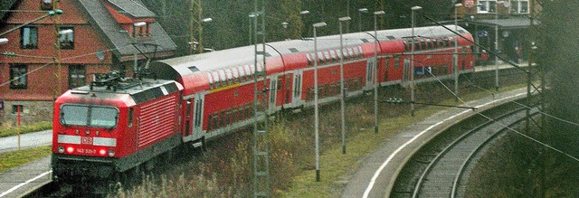 Derzeit hlt kein Zug an den Bahnhfen entlang der Dreiseenbahn.  | Foto: Roswitha Klaiber