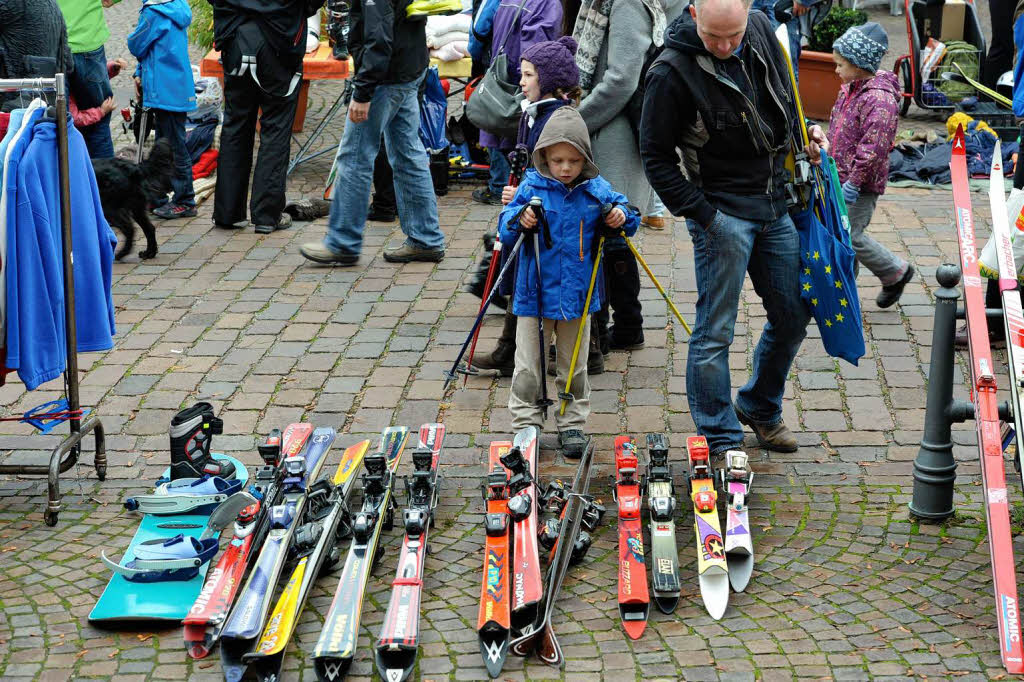 Brettlemarkt in Kirchzarten. Der Winter kann kommen.