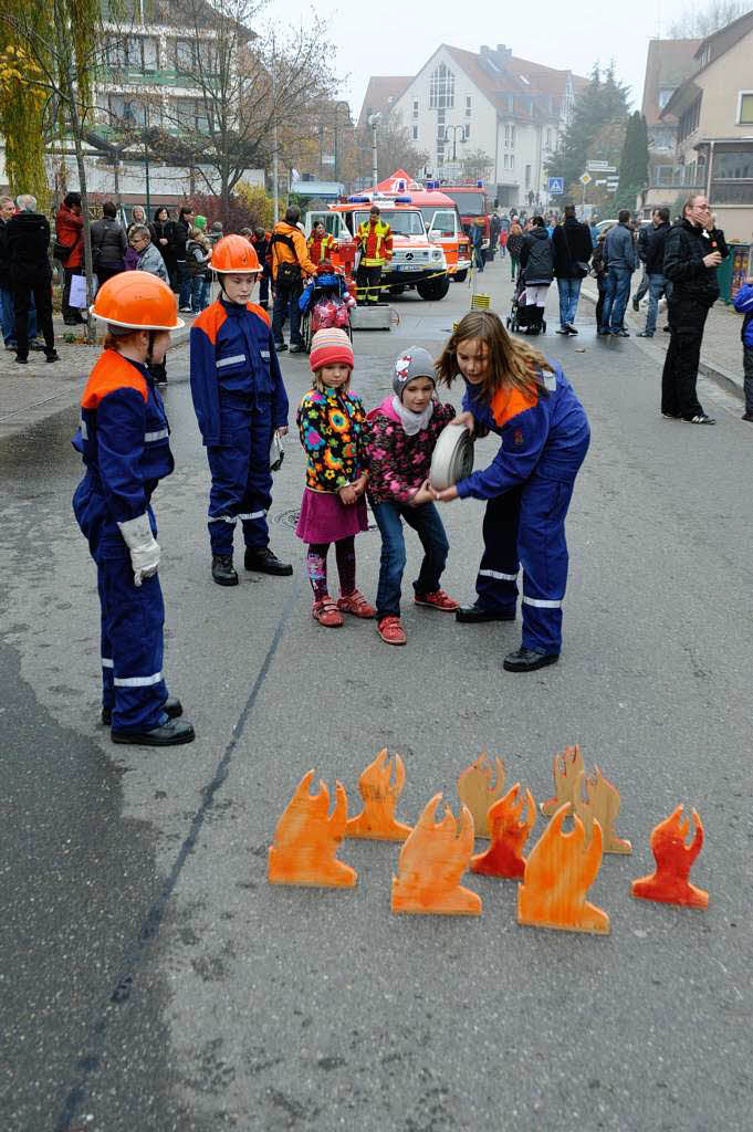 Frh bt sich der Feuerwehrnachwuchs