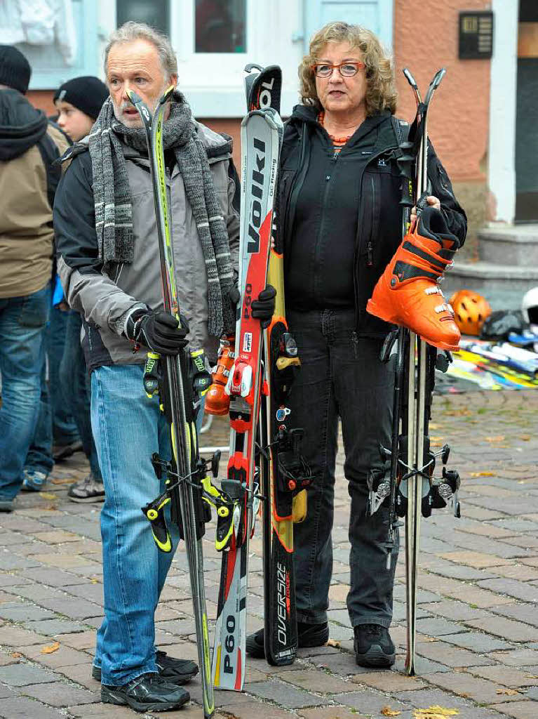 Brettlemarkt in Kirchzarten. Der Winter kann kommen.