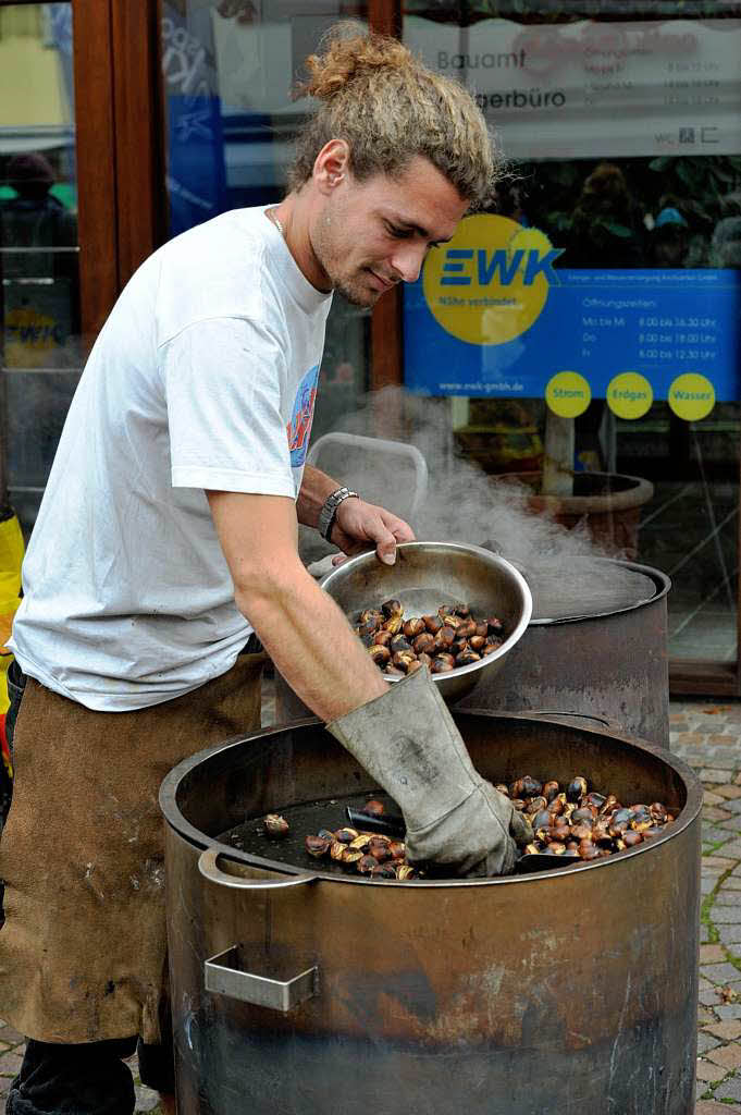 Brettlemarkt in Kirchzarten. Der Winter kann kommen.