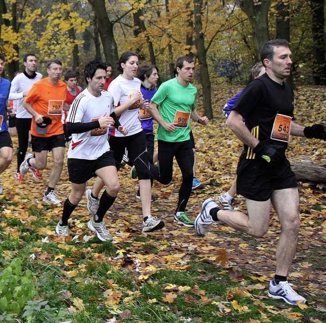 Der Herbstlauf in Bad Krozingen wurde ... bei der 13. Auflage vollauf gerecht.   | Foto: Stinn