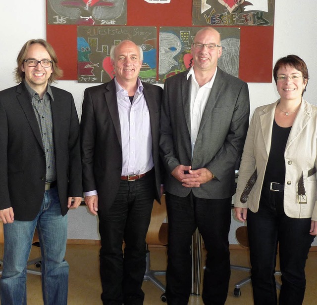 Landtagsabgeordneter Alexander Schoch ...sschule Kastelbergschule in Waldkirch.  | Foto: Schule