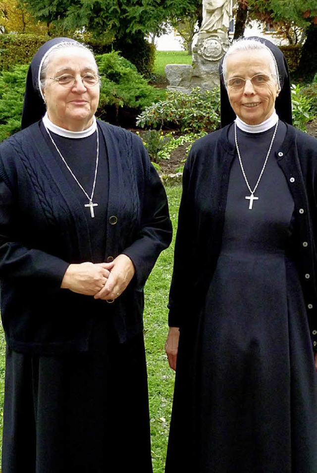 Neue Oberin des Klosters St. Trudpert ...orgngerin Schwester Gertraud Wiesler.  | Foto: E. Gros