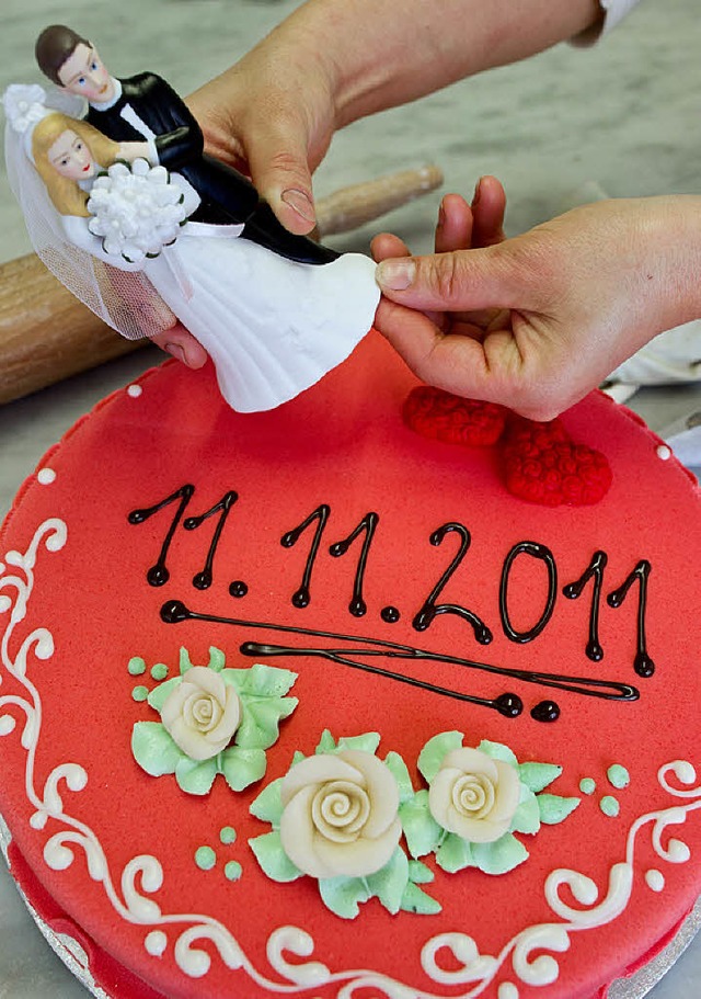 Ein einprgsames Datum ja, aber reicht das frs Heiraten?   | Foto: dpa