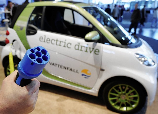 Elektroautos sollen im Sommer 2012 im ...chwarzwaldcard genutzt werden knnen.   | Foto: dpa