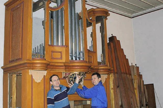 Orgelrestaurierung hat begonnen