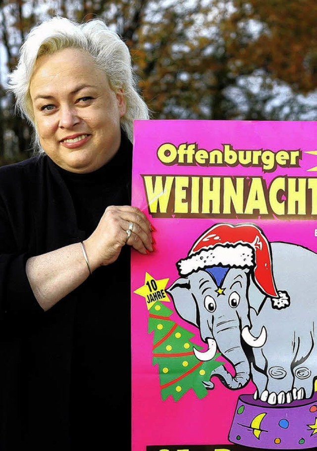 Der Elefant bleibt  das Markenzeichen ...akaten von Direktorin Anja Oschkinat.   | Foto: Heck