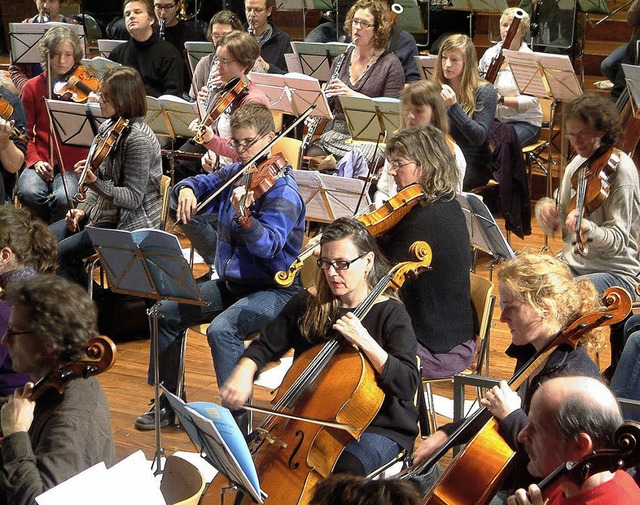 Unkonventionell: die Basel Sinfonietta  | Foto: Roswitha Frey