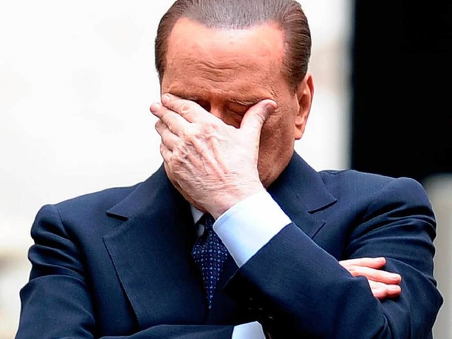 Silvio  Berlusconis Tage sind gezhlt,...en manche dagegen noch nicht am Ende.   | Foto: afp