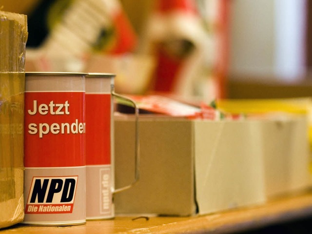 Die NPD darf ihren Bundesparteitag nic...nburg abhalten. Das entschied der VGH.  | Foto: ddp