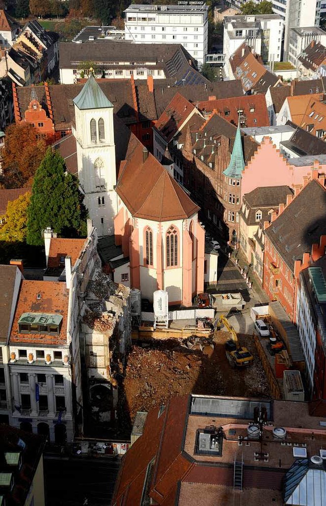 Ab kommende Woche ist die Franziskaner...ionelle Aufgabe: den Weihnachtsmarkt.   | Foto: ingo schneider