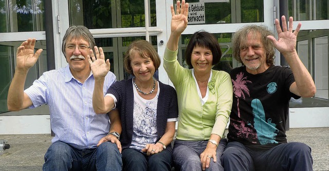 School is out: Christian und Marianne ... Stark (von links) sind im Ruhestand.   | Foto: schule