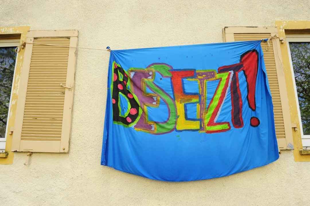 Bereits im April hatten Aktivisten ein... Johann-Sebastian-Bach-Stra�e besetzt.  | Foto: Thomas Kunz