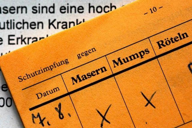 Schon jetzt ber 500 Masernflle im Sdwesten