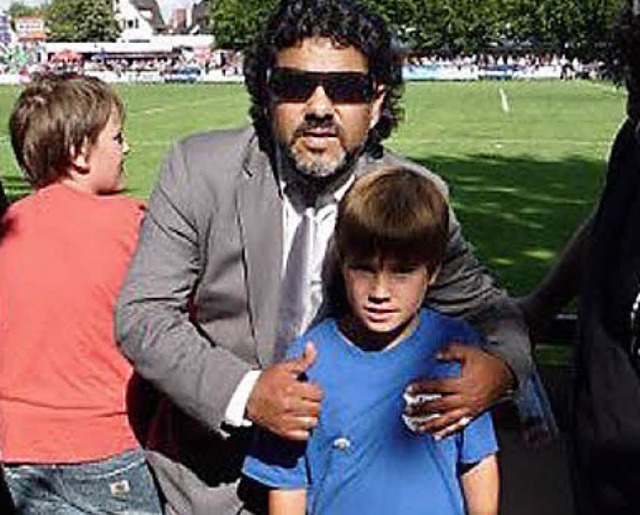 Ist das Diego Maradona?   | Foto: privat