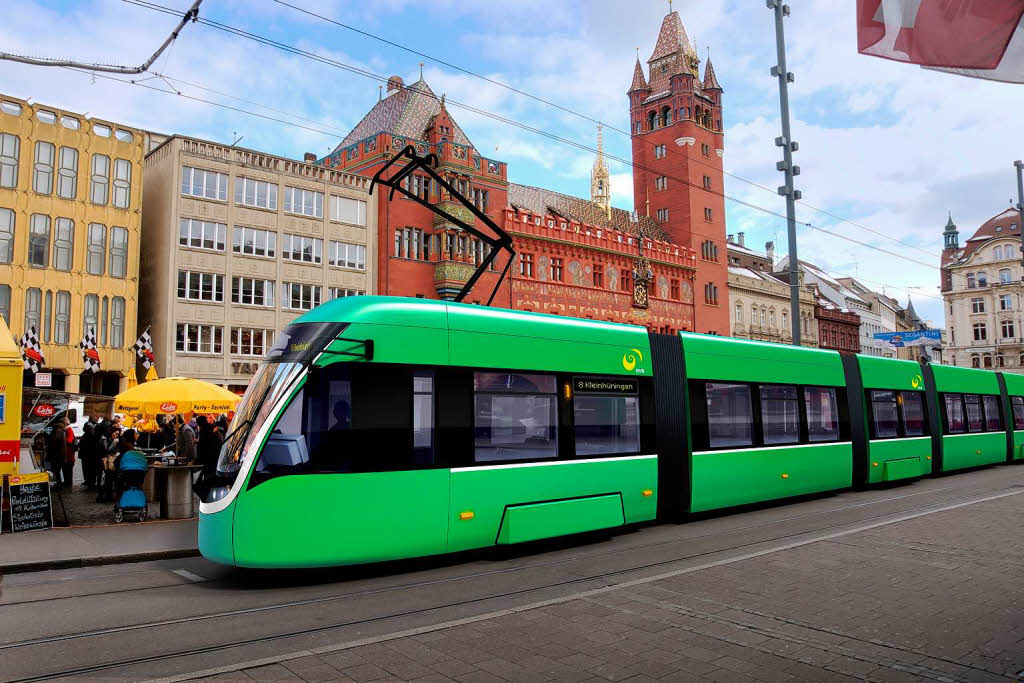 Basel schafft 60 neue Straßenbahnen an Basel Badische